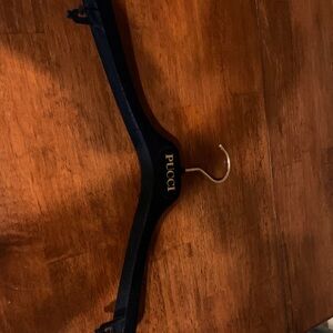Brand new authentic absolutely stunning Emilio Pucci velour hanger for clothing.